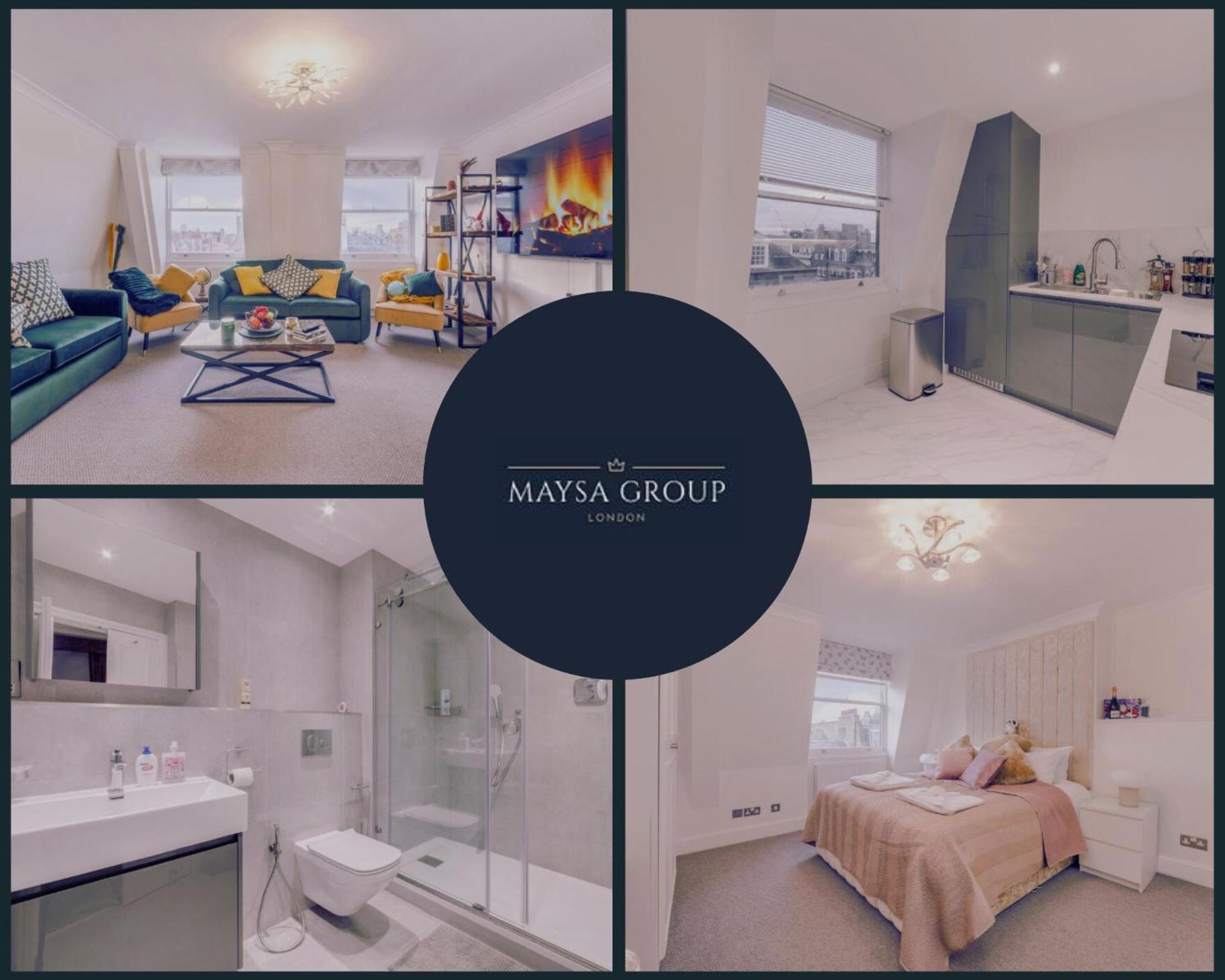 City Chic 3 Bedroom 2 Bathroom Luxury Living 7Hs London Ngoại thất bức ảnh